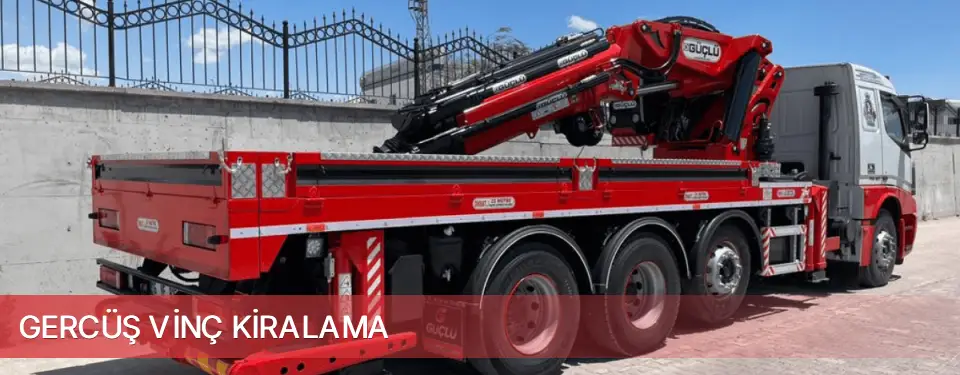 Gercüş İlçemi Vinç Kiralama